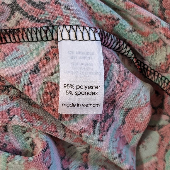 Size 26 Sequined boho tank top Lane Bryant summer - Picture 7 of 8